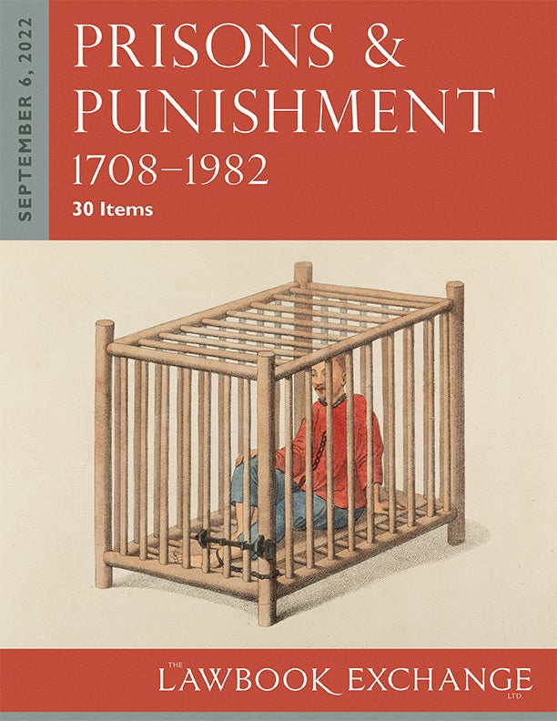 Prisons & Punishment, 1708–1982: 30 Items