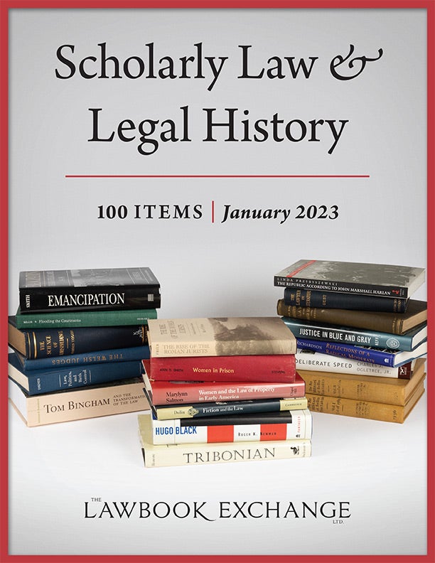 Scholarly Law & Legal History: 100 Items