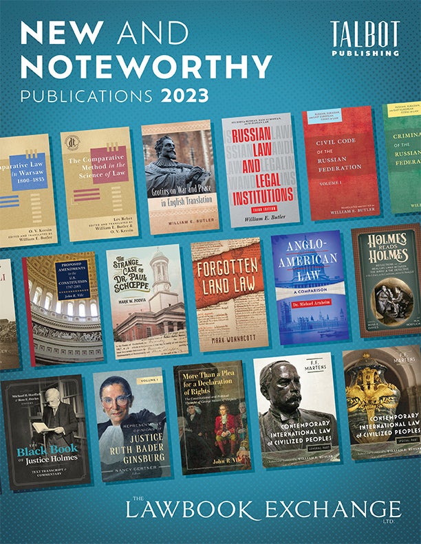 New and Noteworthy: Publications 2023