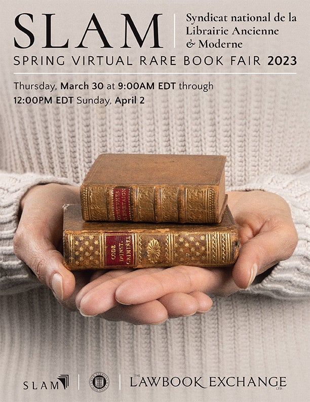 SLAM Spring Virtual Rare Book Fair