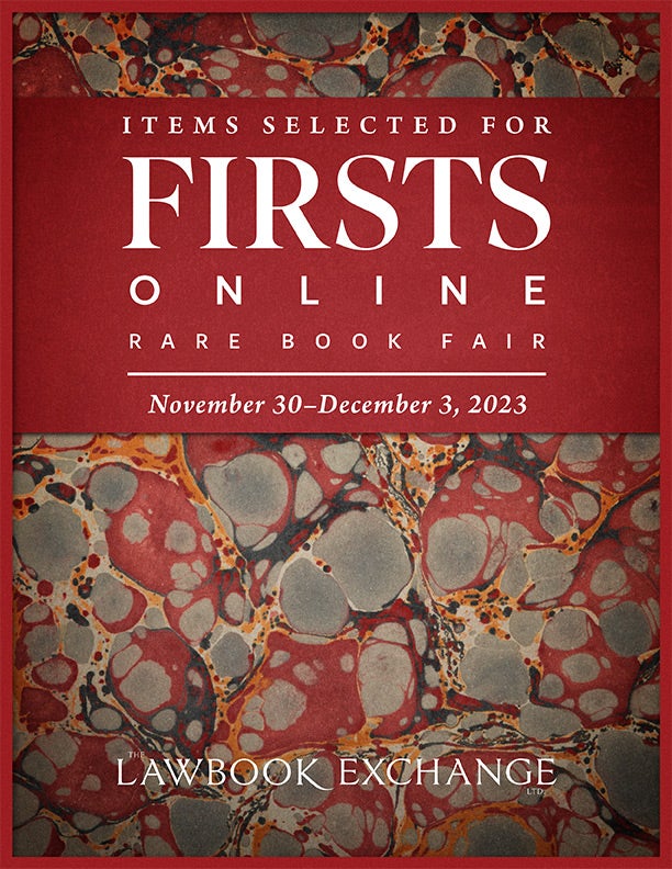 Items Selected for Firsts Online Rare Book Fair
