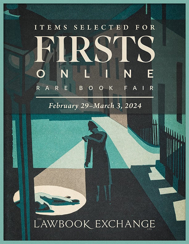 Items Selected for Firsts Online Rare Book Fair