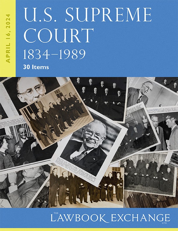 U.S. Supreme Court, 1834–1989 - 30 Items
