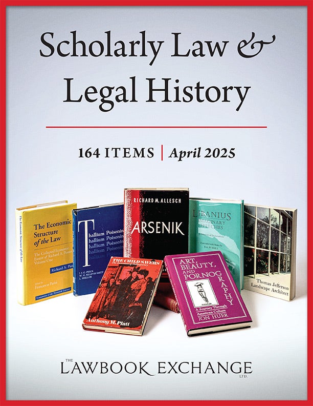 Scholarly Law & Legal History: 164 Items
