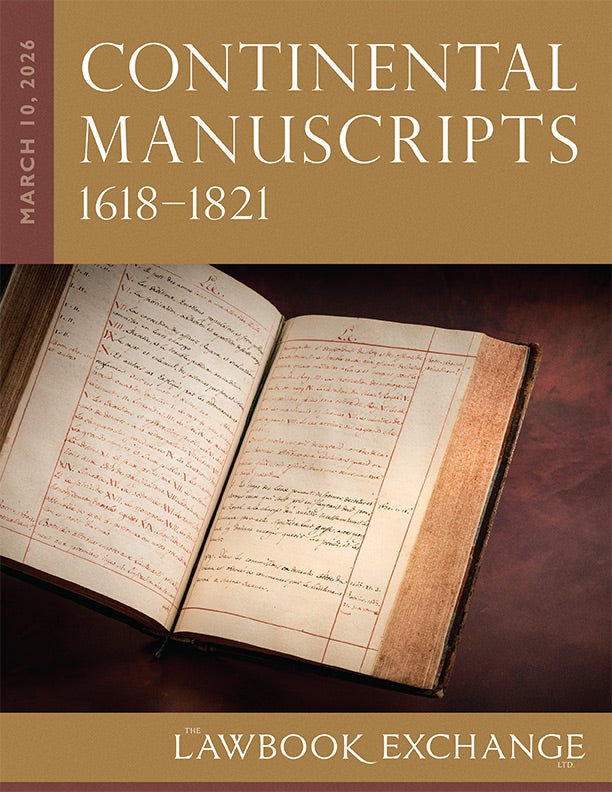 Continental Manuscripts, 1618&ndash;1821