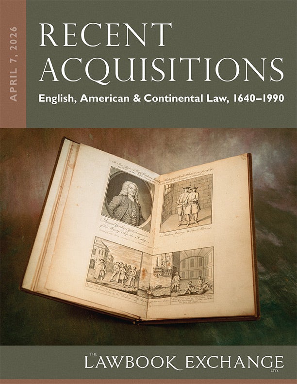 Recent Acquisitions: English, American & Continental Law, 1640&ndash;1990