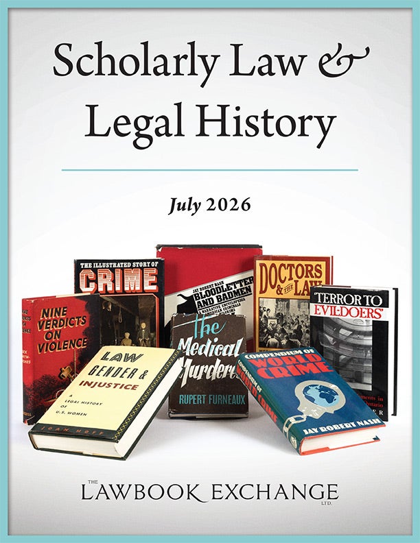 Scholarly Law & Legal History