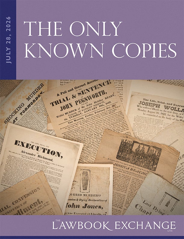 The Only Known Copies