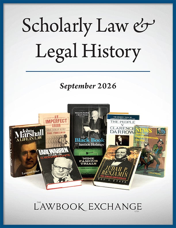 Scholarly Law & Legal History