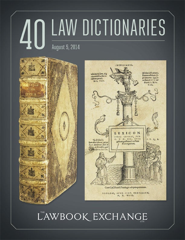40 Law Dictionaries