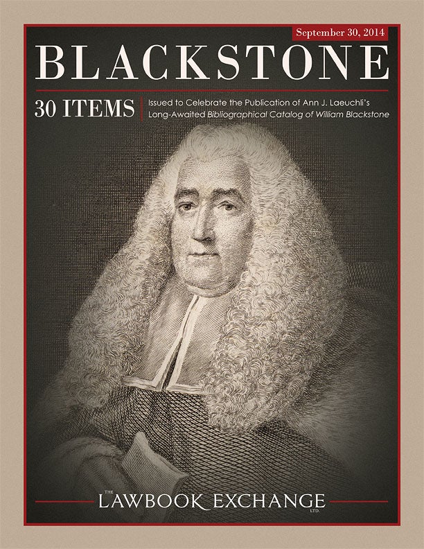 Sir William Blackstone: 30 Items