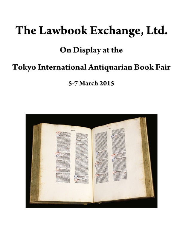 2015 Tokyo International Antiquarian Book Fair