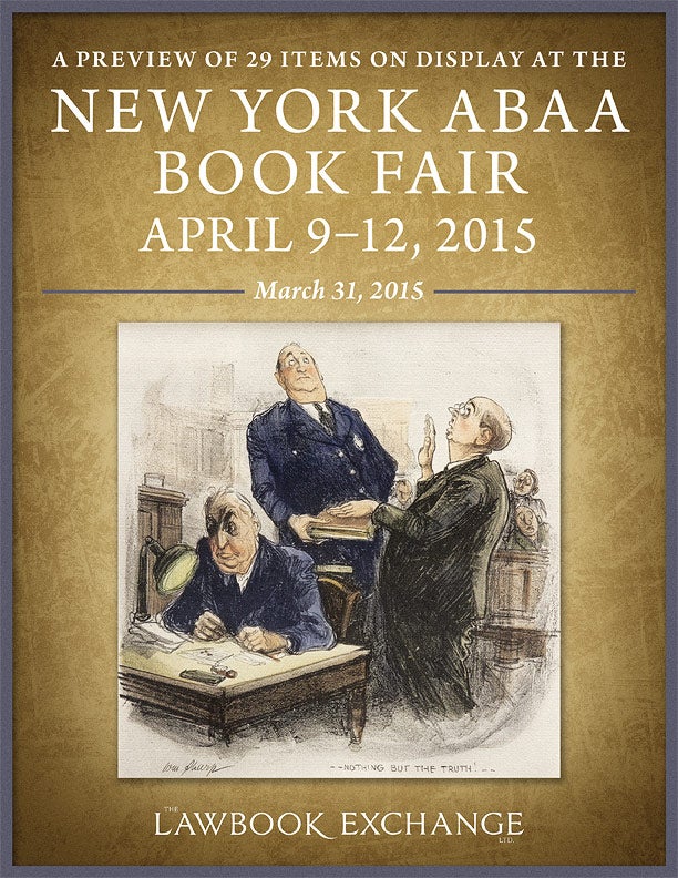 A Preview of 29 Items on Display at the April 2015 New York ABAA Book Fair