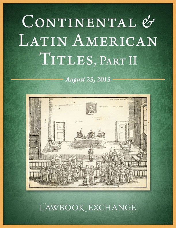 Continental and Latin American Titles, Part II