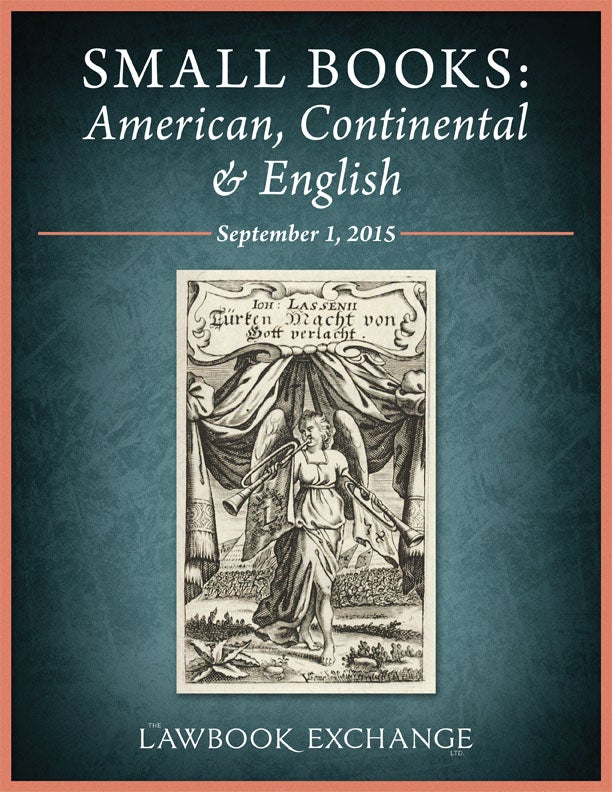 Small Books: American, Continental and English