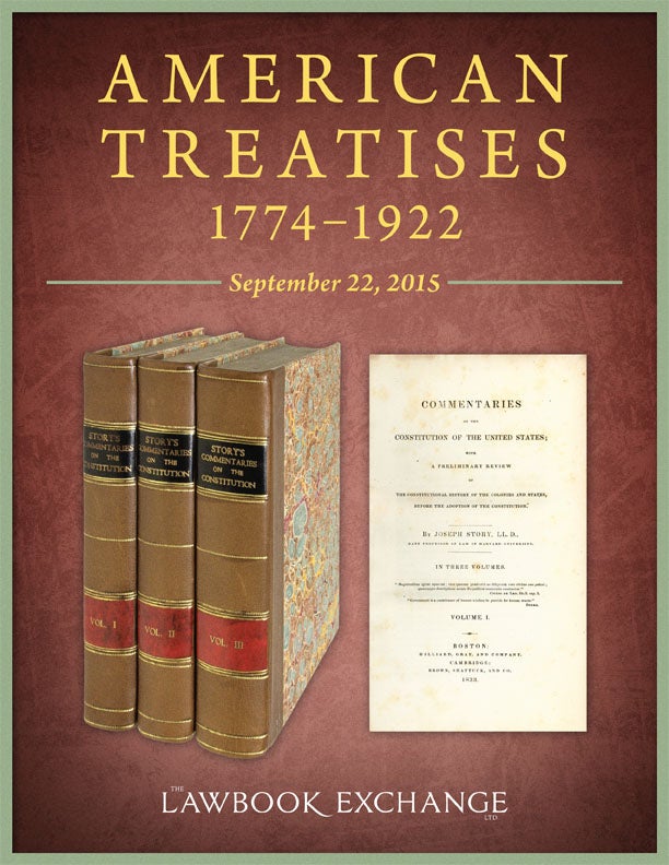 American Treatises, 1774-1922
