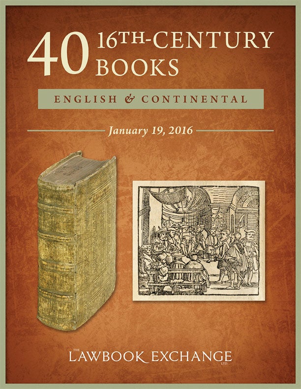 40 Sixteenth-Century Books: English and Continental