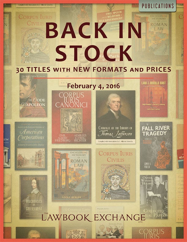Back in Stock: 30 Titles with New Formats and Prices