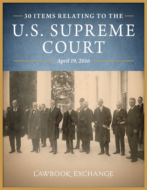 30 Items Relating to the U.S. Supreme Court