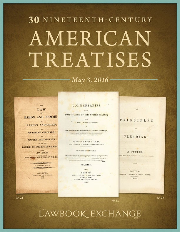 30 Nineteenth-Century American Treatises