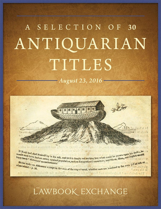 A Selection of 30 Antiquarian Titles