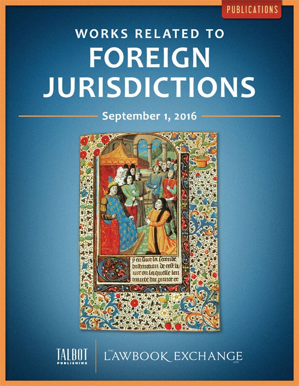 Works Related to Foreign Jurisdictions
