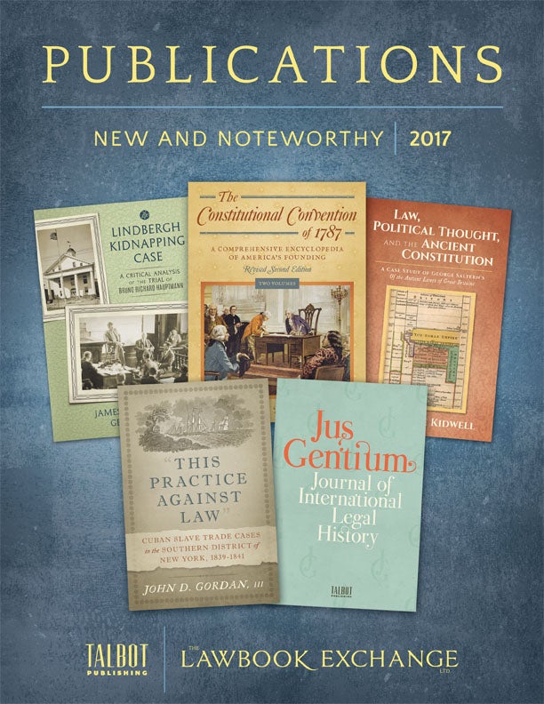 Publications: New and Noteworthy, 2017