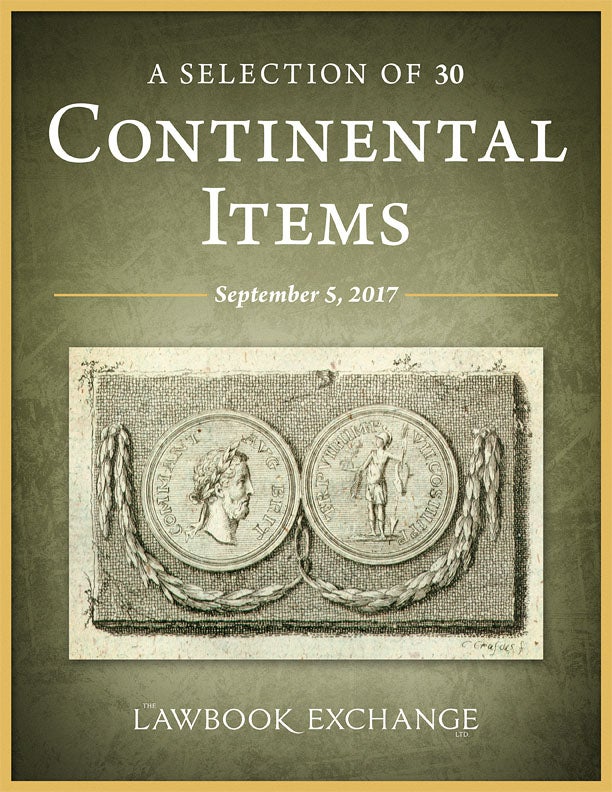 30 Continental Law Titles