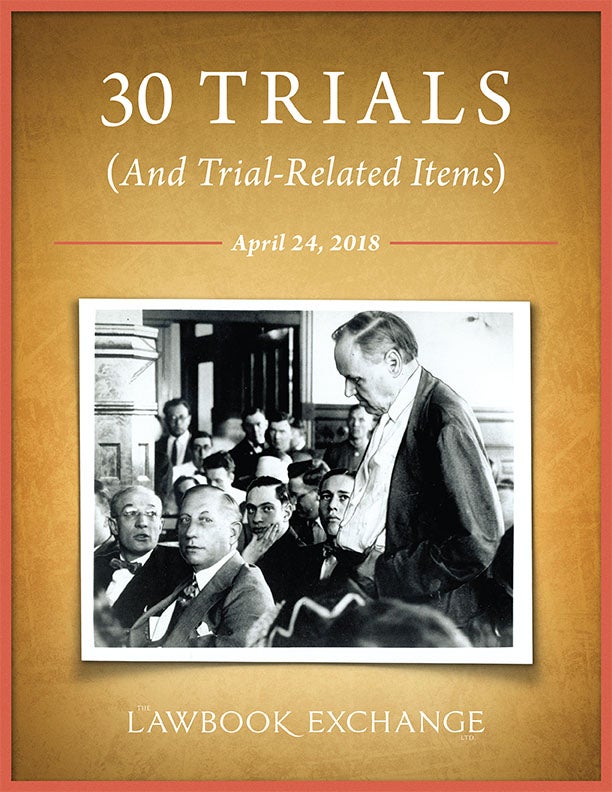 30 Trials (And Trial-Related Items)