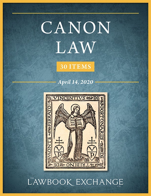 Canon Law: 30 Items