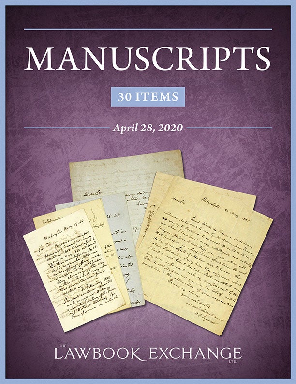 Manuscripts: 30 Items