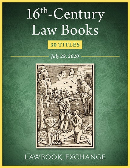 16th-Century Law Books: 30 Titles