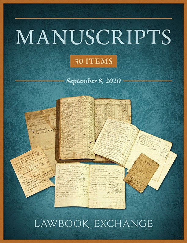 Manuscripts: 30 Items