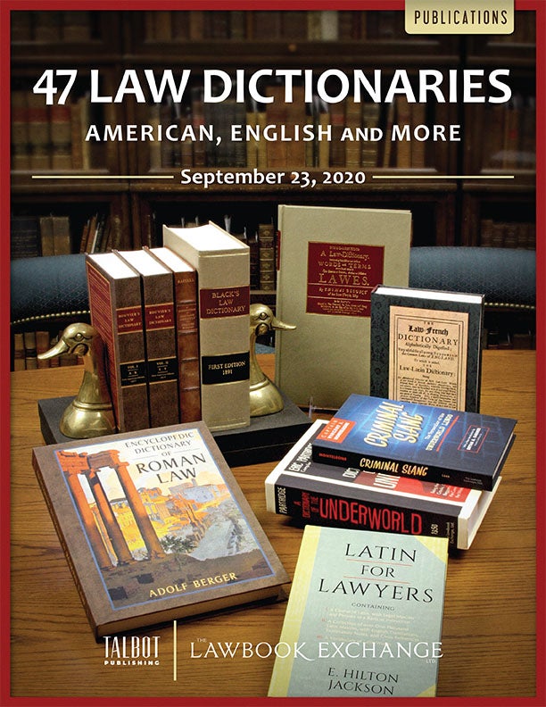 47 Law Dictionaries: American, English and More