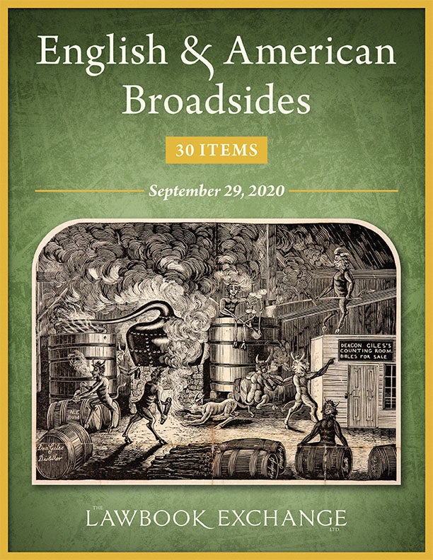 English & American Broadsides: 30 Items