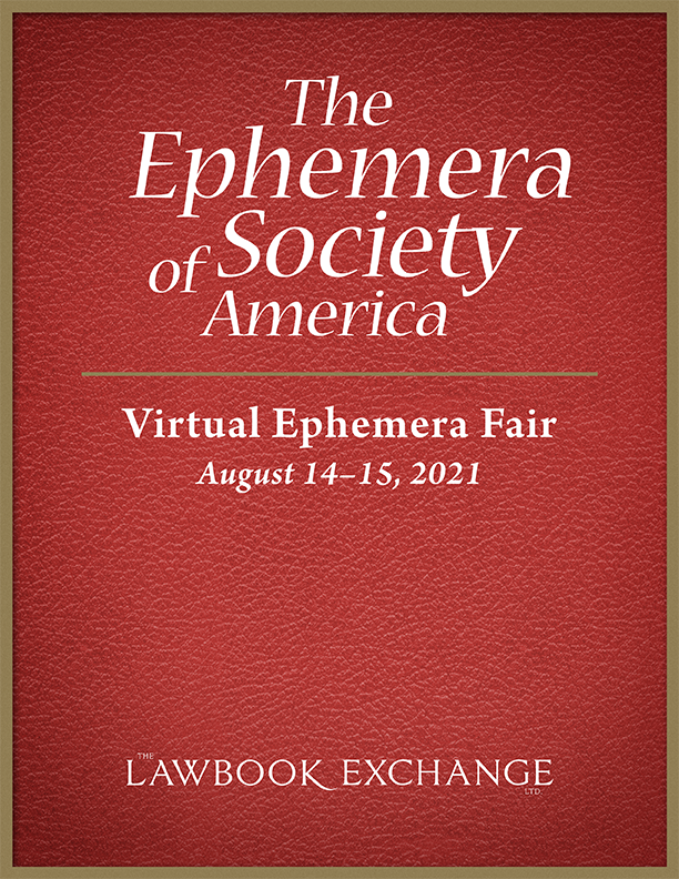 The Ephemera Society of America Virtual Ephemera Fair