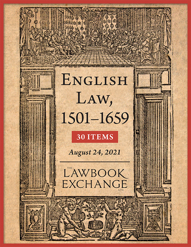English Law, 1501-1659: 30 Items