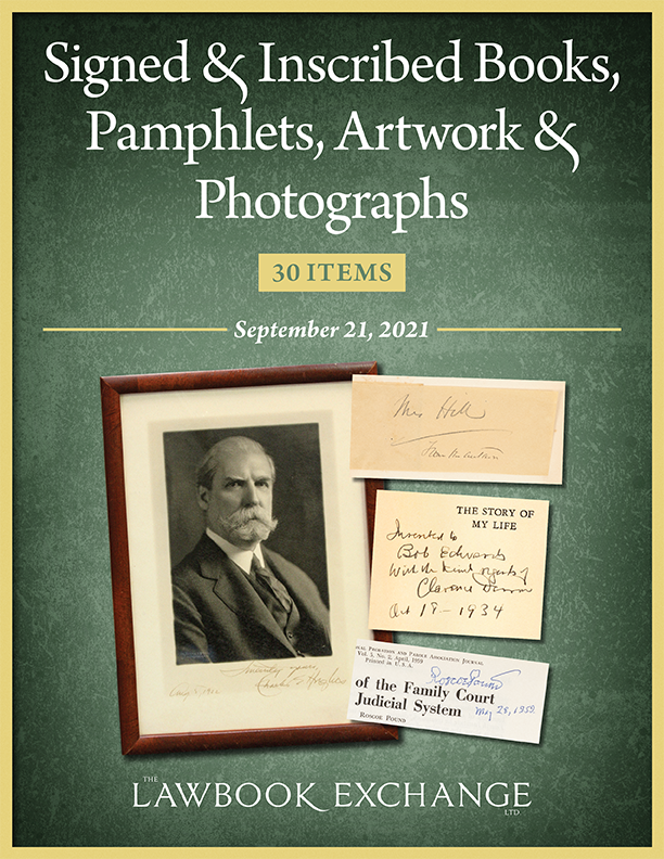 Signed & Inscribed Books, Pamphlets, Artwork & Photographs: 30 Items