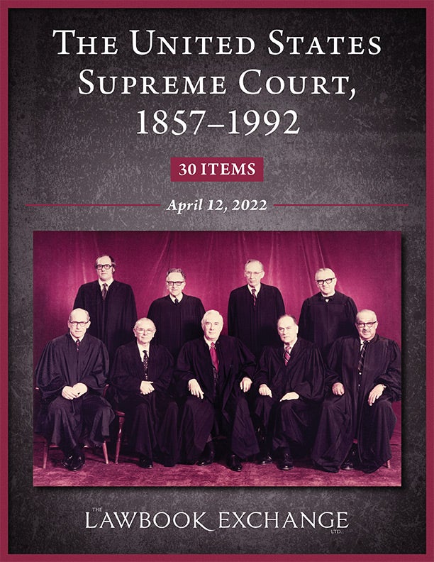 The United States Supreme Court, 1857–1992: 30 Items