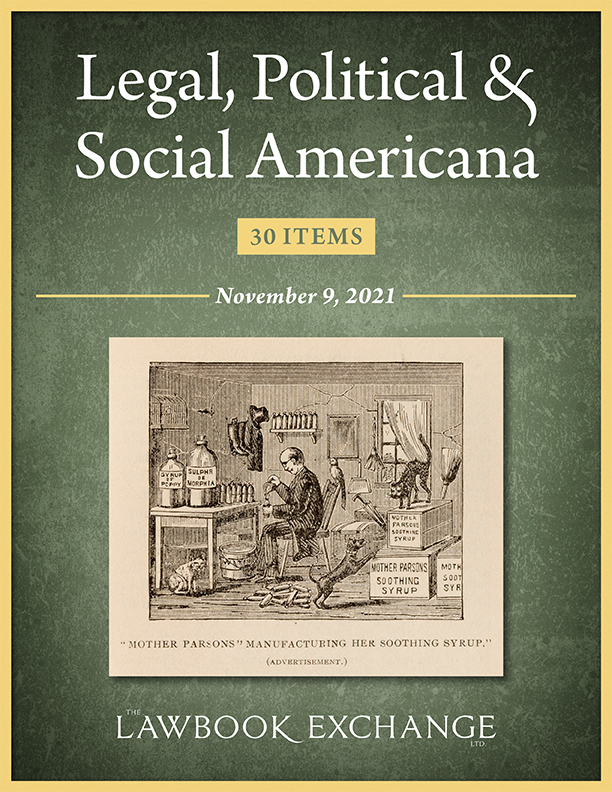 Legal, Political & Social Americana: 30 Items