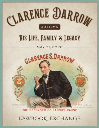 Clarence Darrow: His Life, Family & Legacy - 30 Items