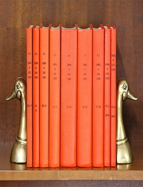 Item #15255 Journal of Legislation University of Notre Dame. Vols.1-16 (1974-1990). University of Notre Dame.