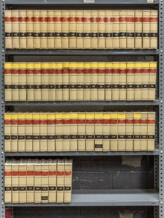 Item #15750 New Jersey Reports. 70 Miscellaneous Vols. 8 linear feet shelf space. Thomson Reuters...
