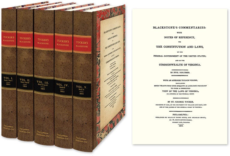 Blackstone's Commentaries With Notes of Reference to the