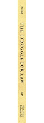 The Struggle for Law. Second English edition