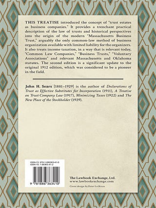 Trust Estates as Business Companies, Second Edition