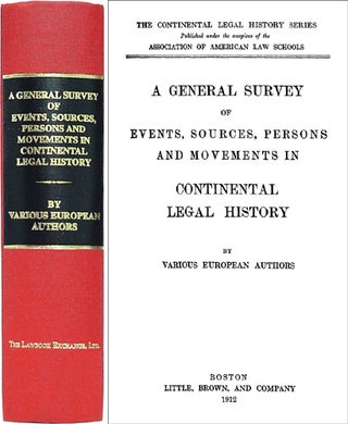 Item #21532 A General Survey of Events, Sources, Persons & Movements in. F. William Maitland,...