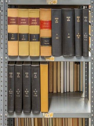 Item #23129 Harvard Law Review. 13 Vols. (1956-1993). (4) feet of shelf space. Harvard Law School