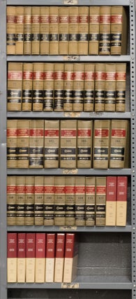 Supreme Court Reporter, West's. 50 Misc. Vols. range from 47 to 117. West Publishing Company.
