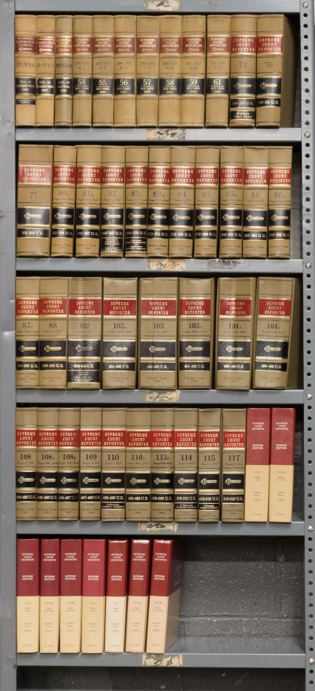 Item #23207 Supreme Court Reporter, West's. 50 Misc. Vols. range from 47 to 117. West Publishing Company.